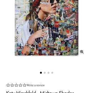 Oliver Gal Midtown Shades wall art Canvas